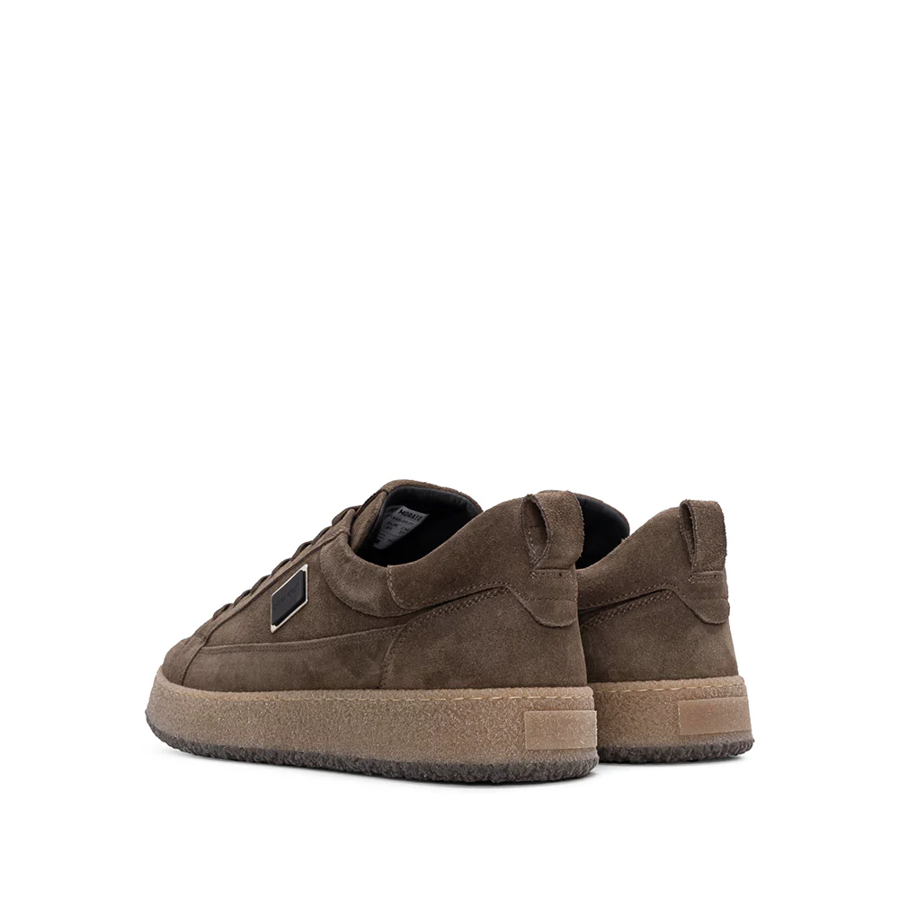 Sapatilha Casual Homem Camurça Taupe - Image 3