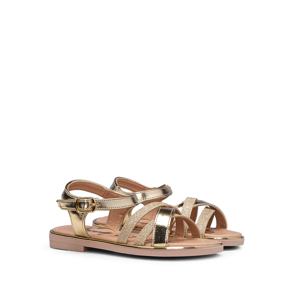 Sandália Casual Criança Dourado - Image 2