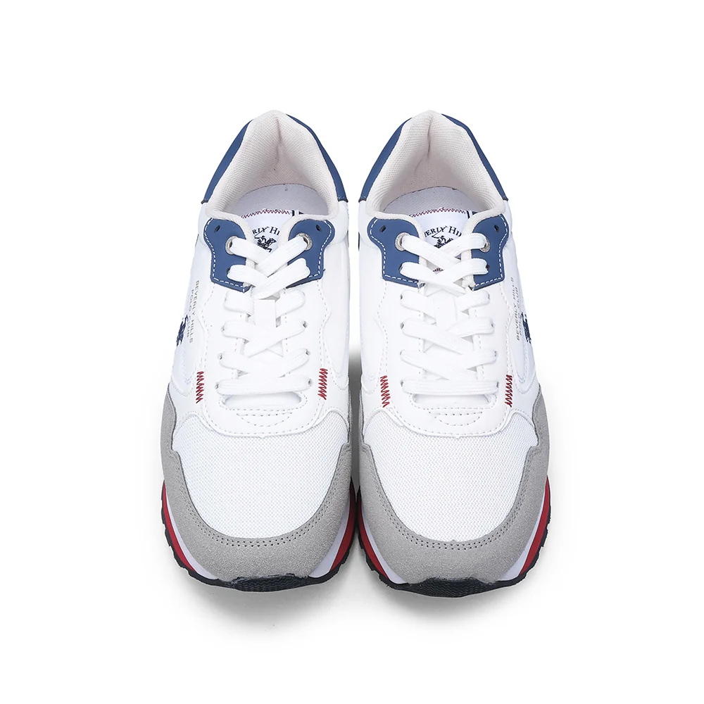 Sapatilha Casual Homem Branco E Azul - Image 6