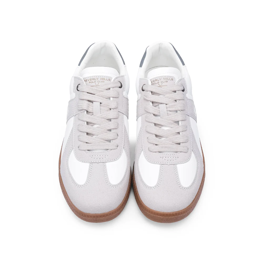 Sapatilha Casual Mulher Bege E Branco - Image 6