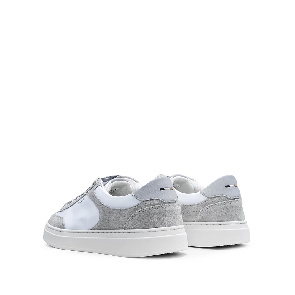 Sapatilha Casual Homem Branco E Cinza - Image 3
