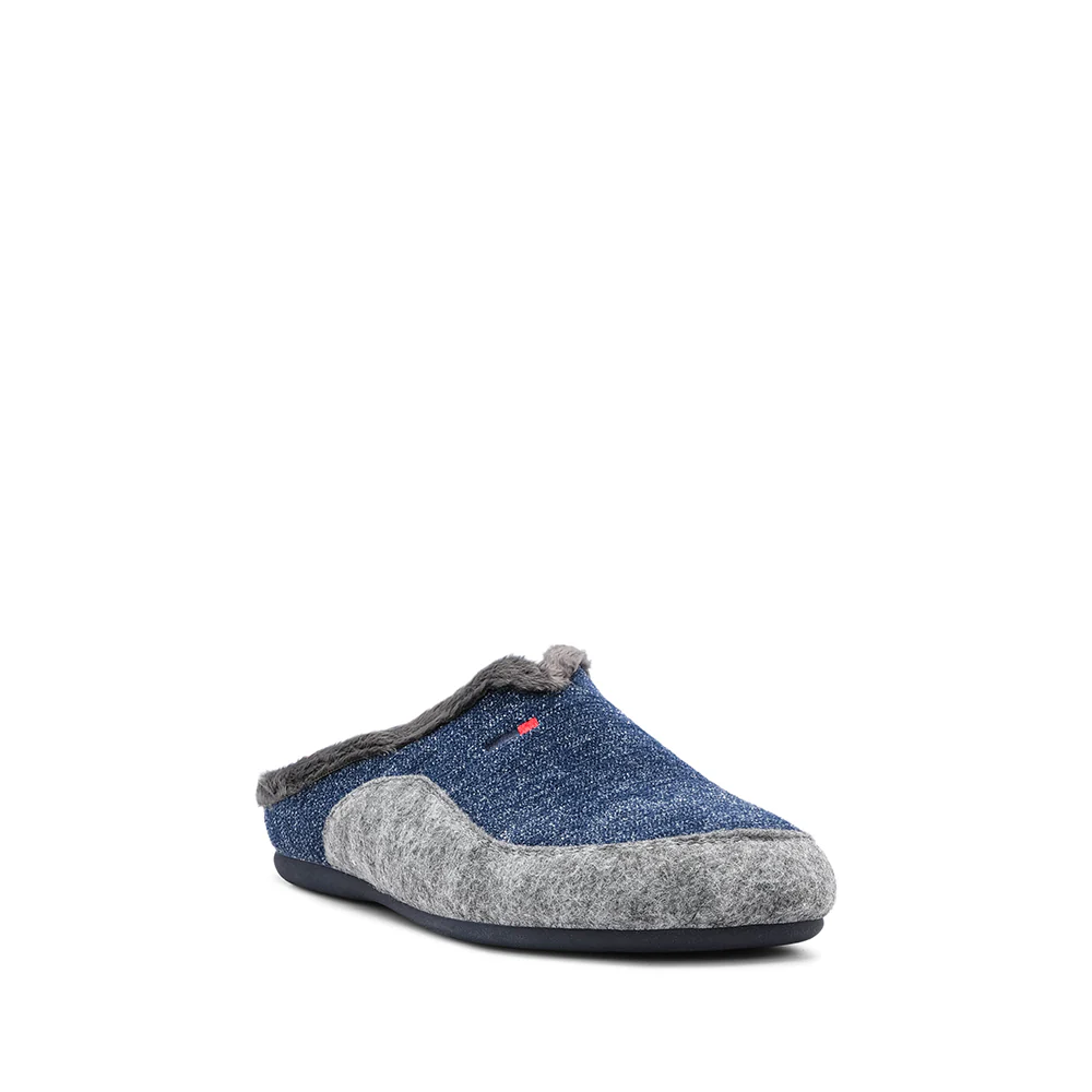 Chinelo Homewear Homem Têxtil Azul Marinho - Image 3