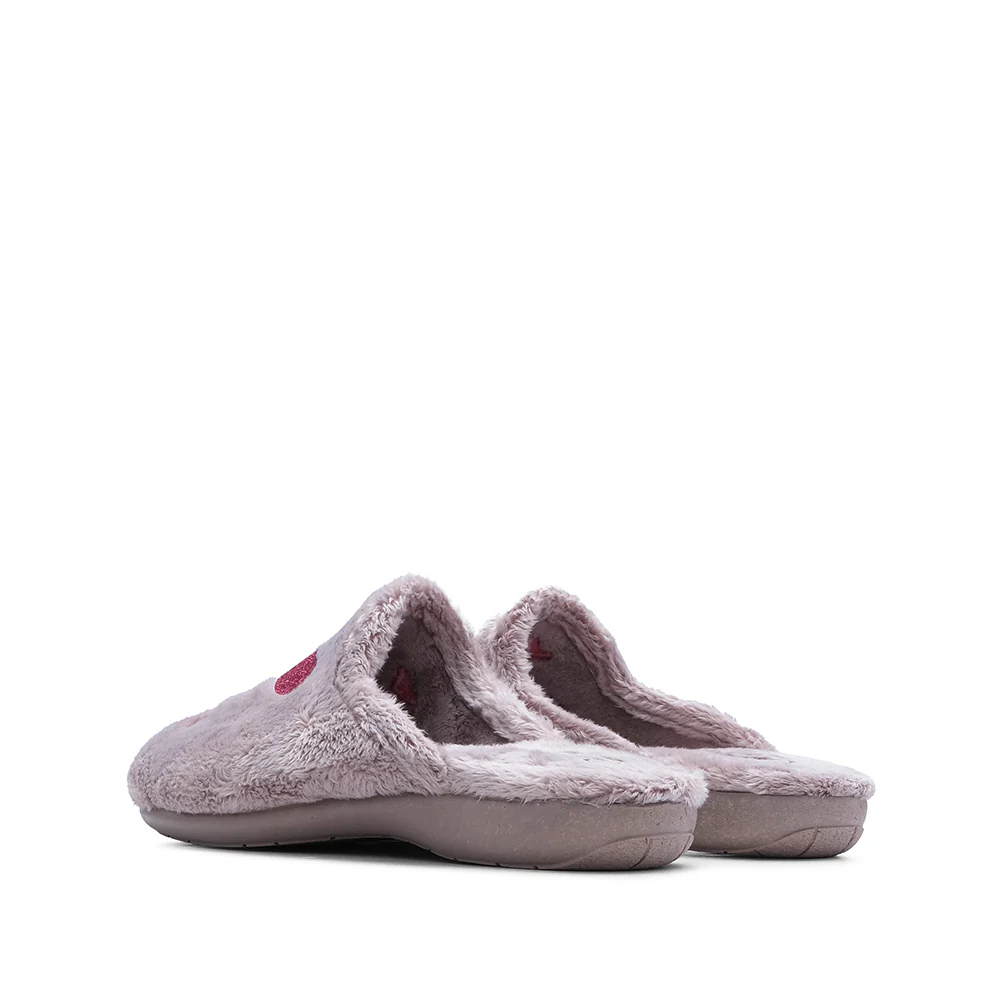 Chinelo Homewear Mulher Têxtil Taupe - Image 3