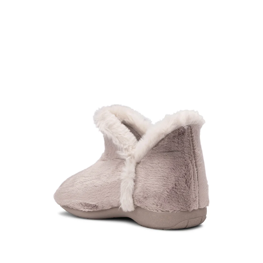 Pantufa Homewear Mulher Taupe - Image 4