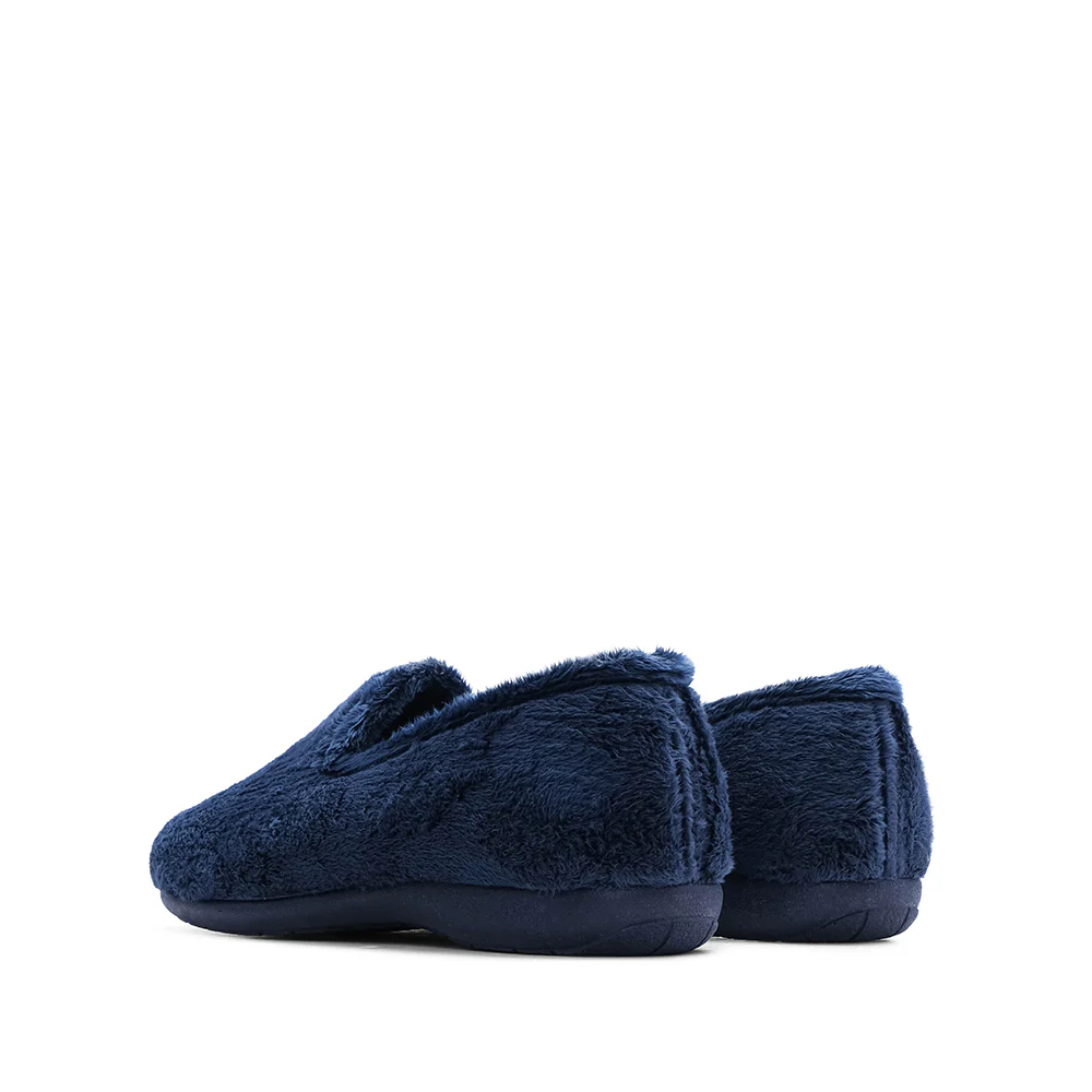 Pantufa Homewear Mulher Têxtil Azul - Image 3