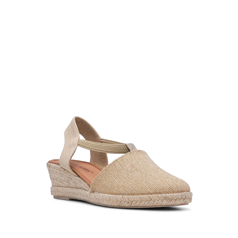 Sapato Alpercatas Mulher Dourado - Image 3