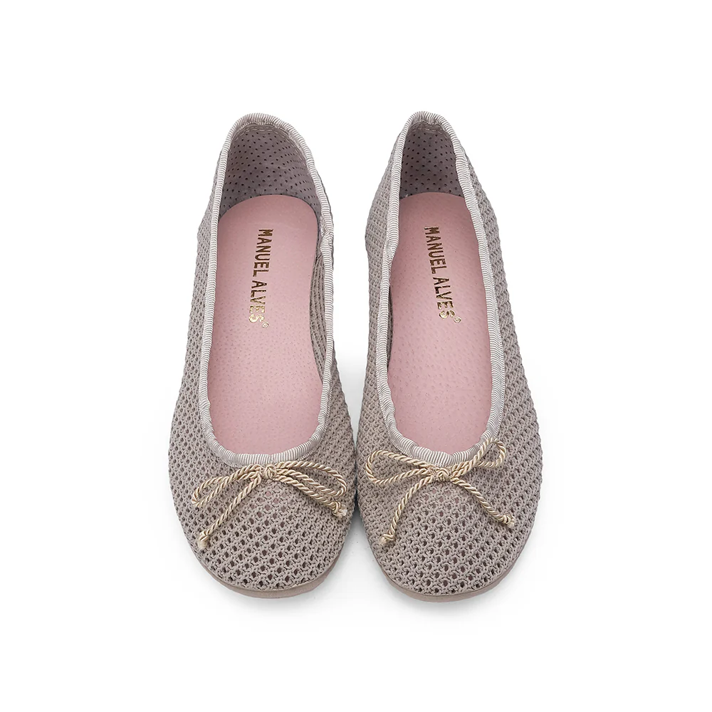 Sapato Sabrinas Mulher Taupe - Image 6