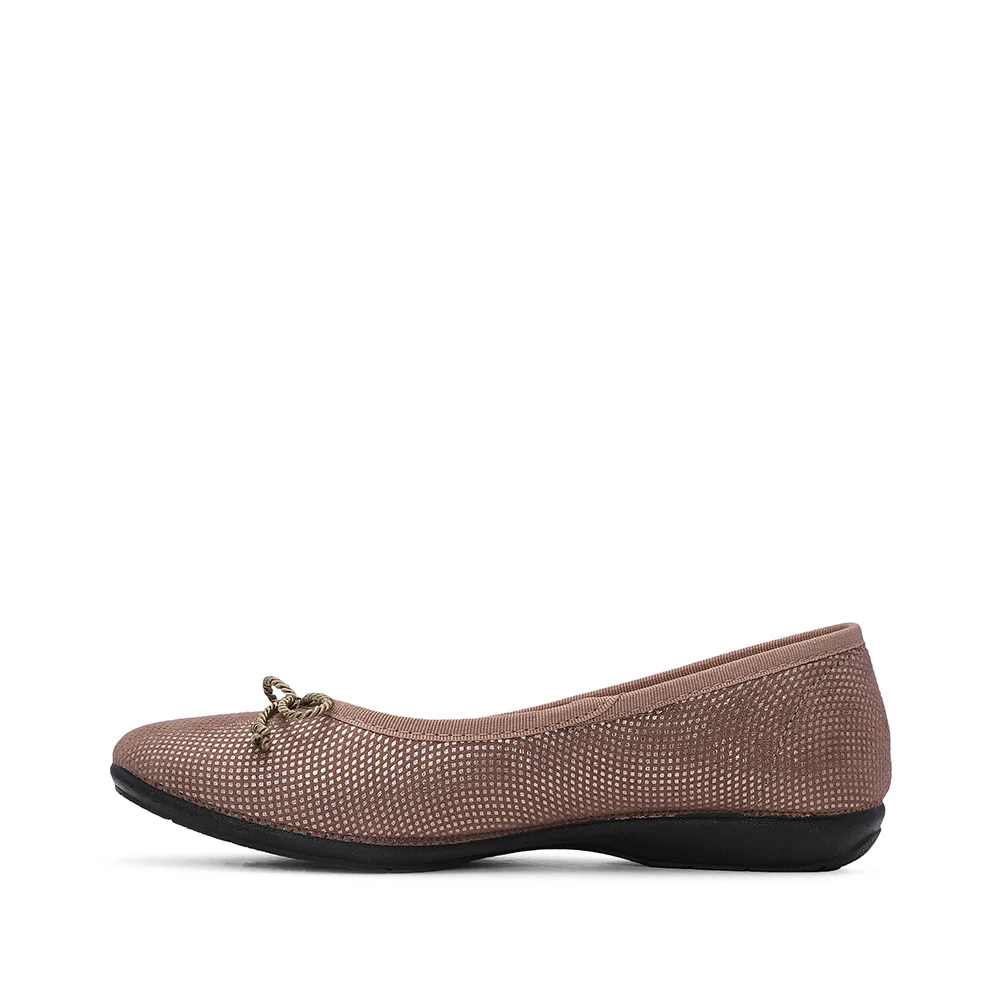 Sapato Sabrinas Mulher Gravado Taupe - Image 2