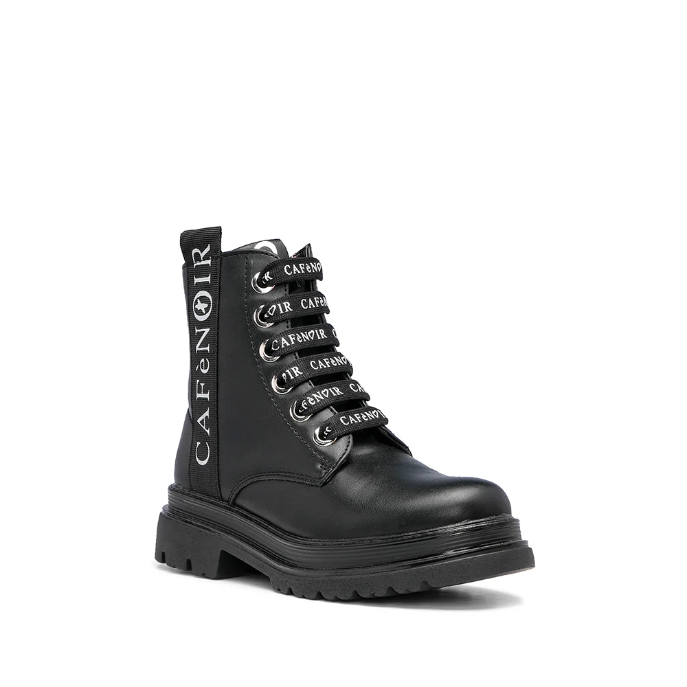 Bota Casual Criança Pele Sintética Preto - Image 3