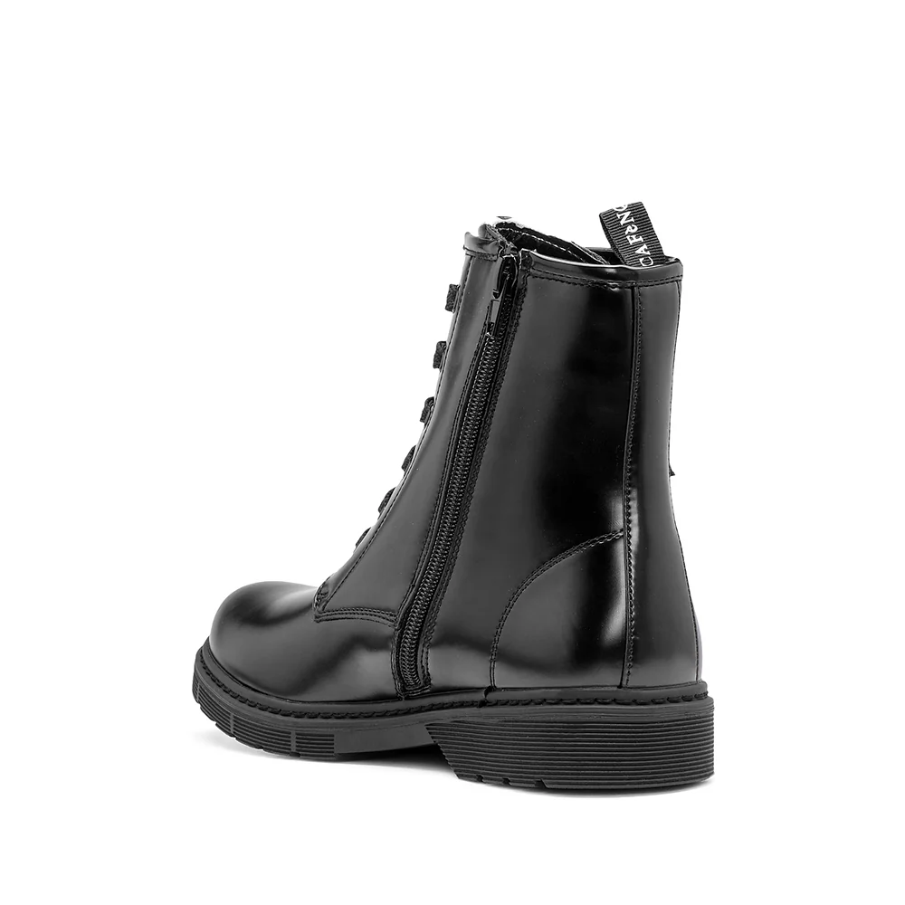 Bota Casual Criança Pele Sintética Preto - Image 4