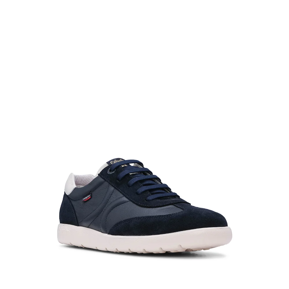 Sapatilha Casual Homem Pele Azul Marinho - Image 3