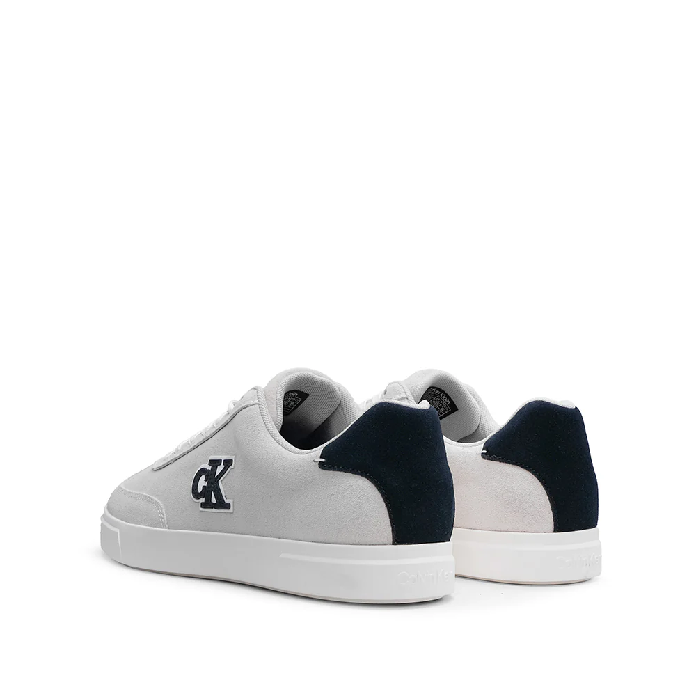 Sapatilha Casual Homem Pele Sintética Branco E Azul - Image 3