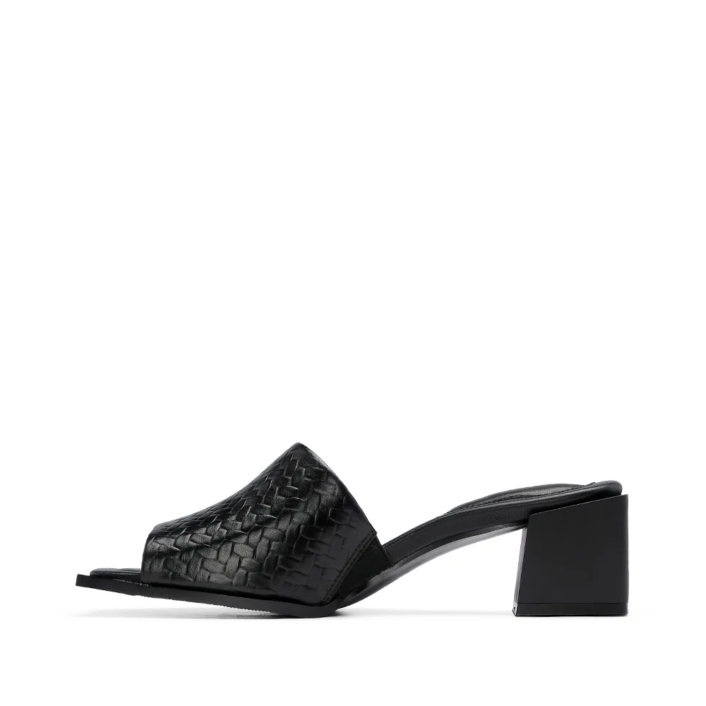 Soca Casual Mulher Pele Preto - Image 2