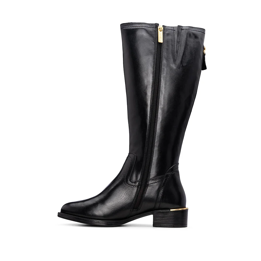 Bota Cano Alto Mulher Preto - Image 3