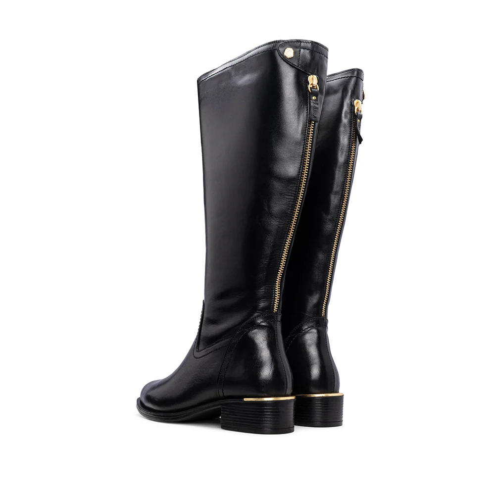 Bota Cano Alto Mulher Preto - Image 4