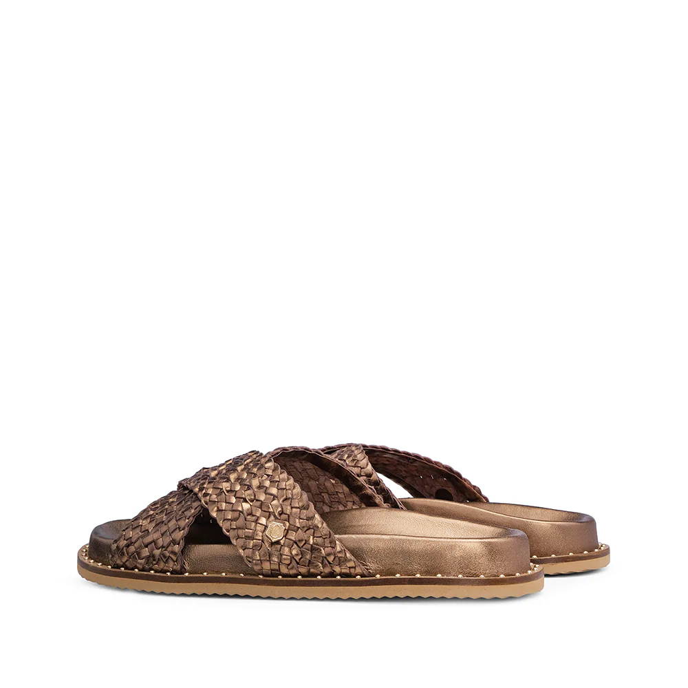 Chinelo Casual Mulher Bronze - Image 3
