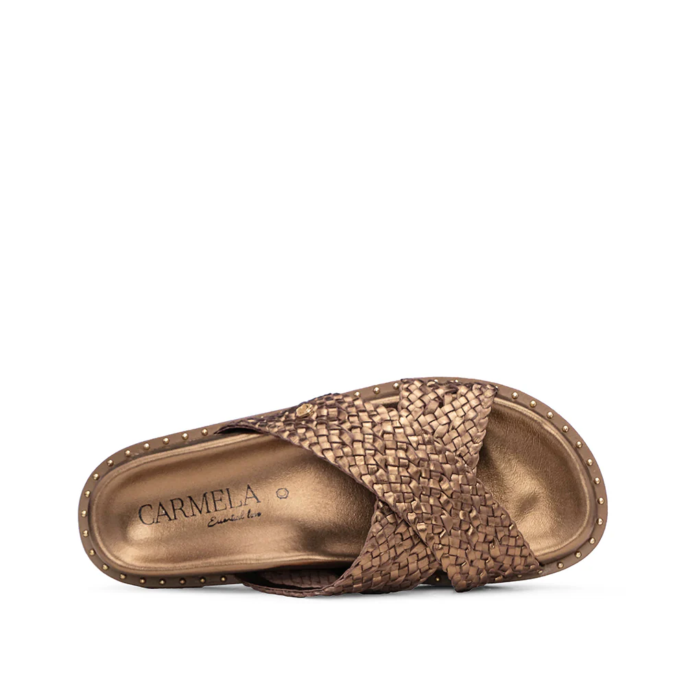 Chinelo Casual Mulher Bronze - Image 4