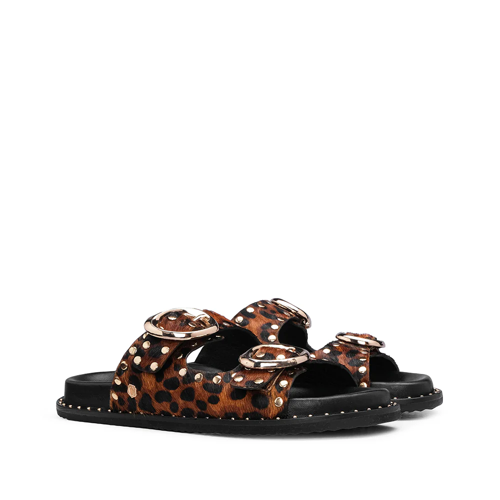 Chinelo Casual Mulher Leopardo - Image 2