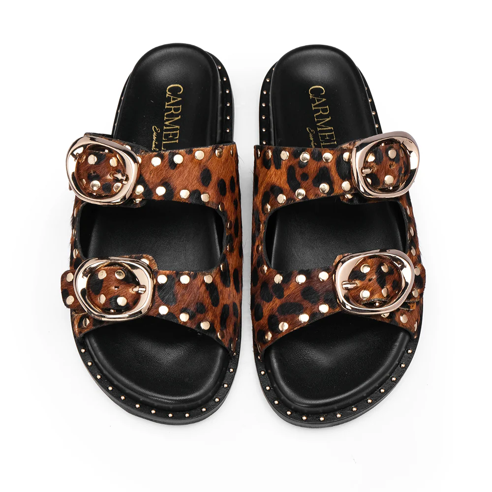 Chinelo Casual Mulher Leopardo - Image 5