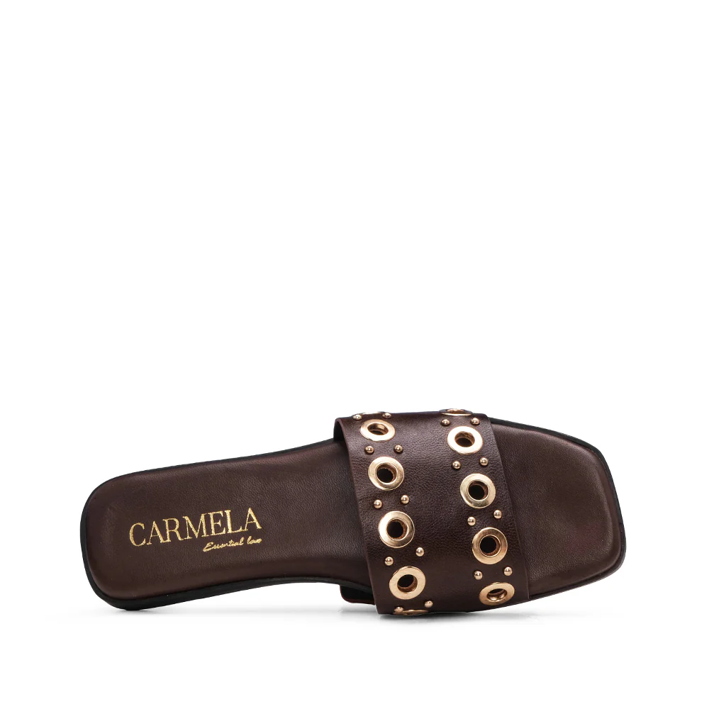 Chinelo Casual Mulher Castanho - Image 4