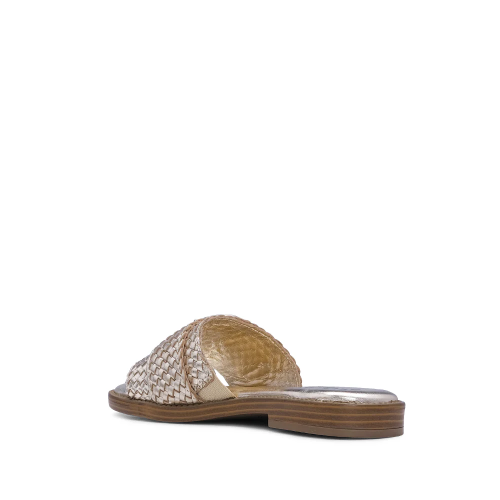 Chinelo Casual Mulher Pele Dourado - Image 4