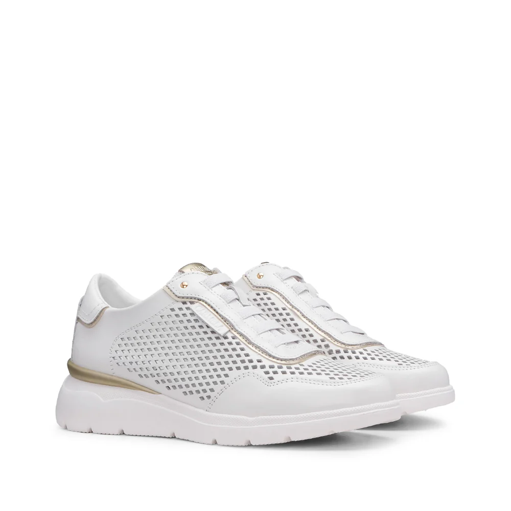 Sapatilha Casual Mulher Pele Branco - Image 2