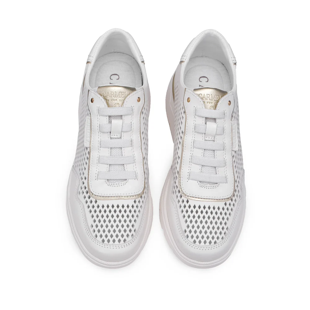Sapatilha Casual Mulher Pele Branco - Image 5