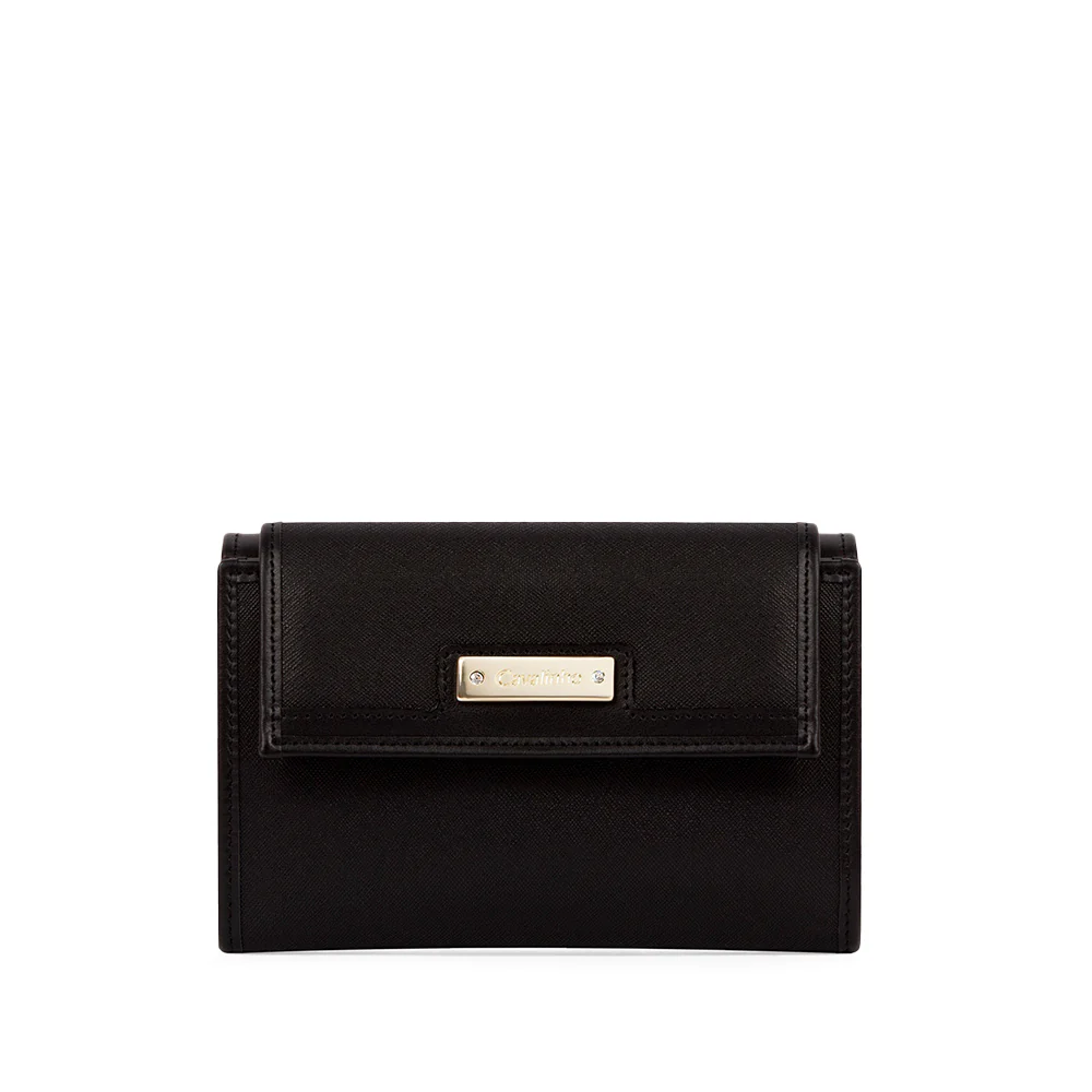 Carteira Mulher Pele Preto