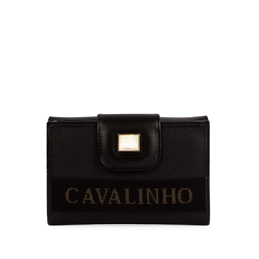 Carteira Mulher Pele  Preto