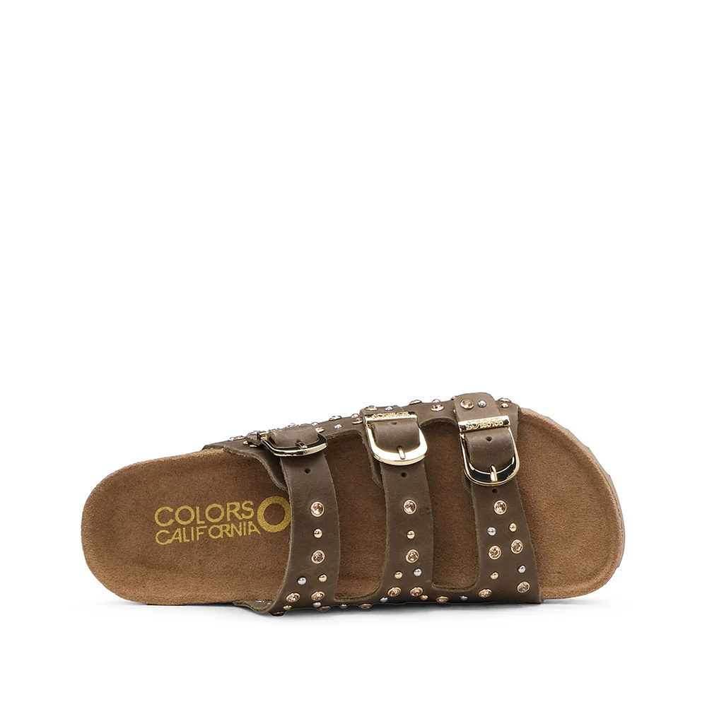 Chinelo Casual Mulher Taupe - Image 4