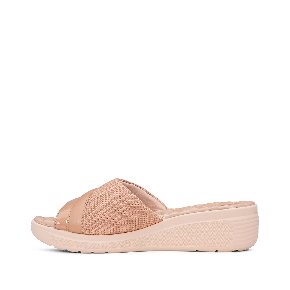 Chinelo Salto Cunha Mulher Pele Taupe - Image 2