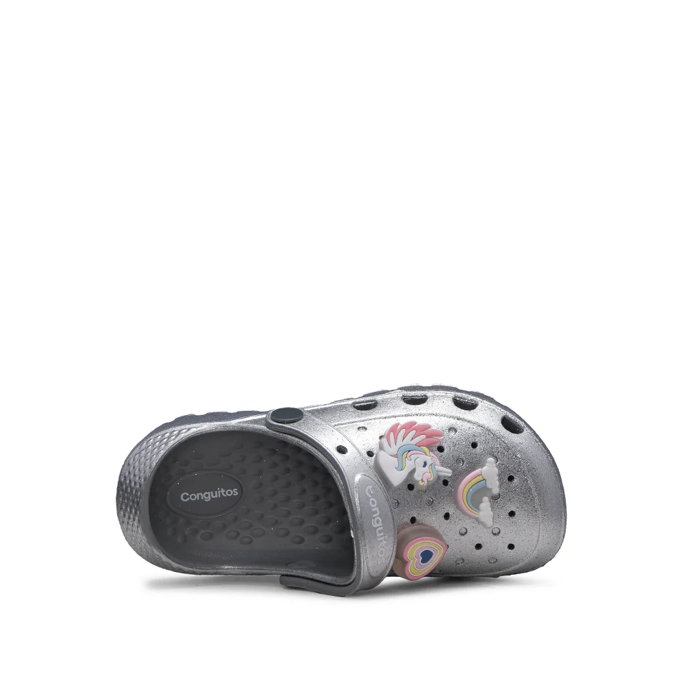 Chinelo Casual Criança Prata - Image 4
