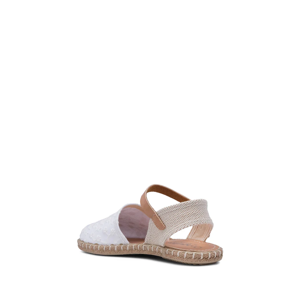 Sapato Alpercatas Criança Pele Sintética Branco - Image 4