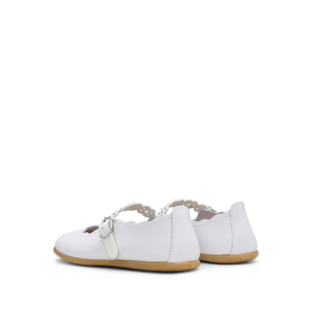 Sapato Clássico Criança Pele Branco - Image 3