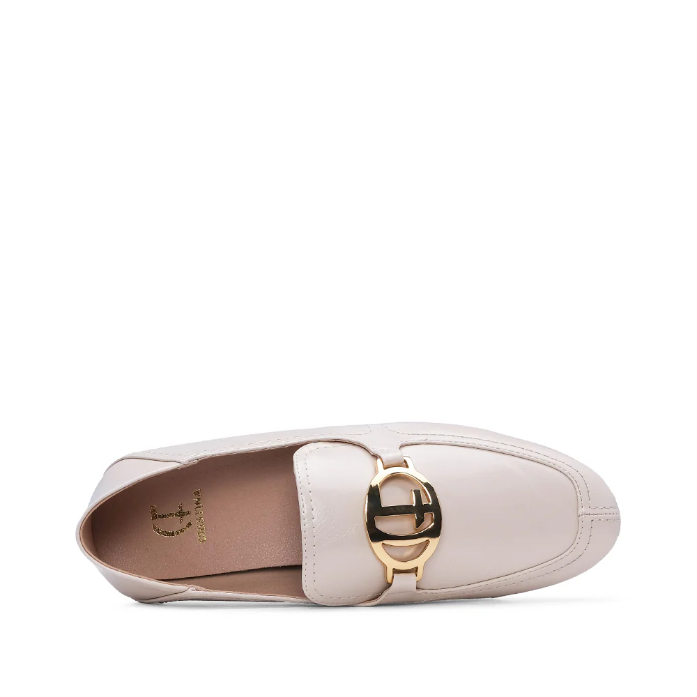 Sapato Mocassim Mulher Bege - Image 5