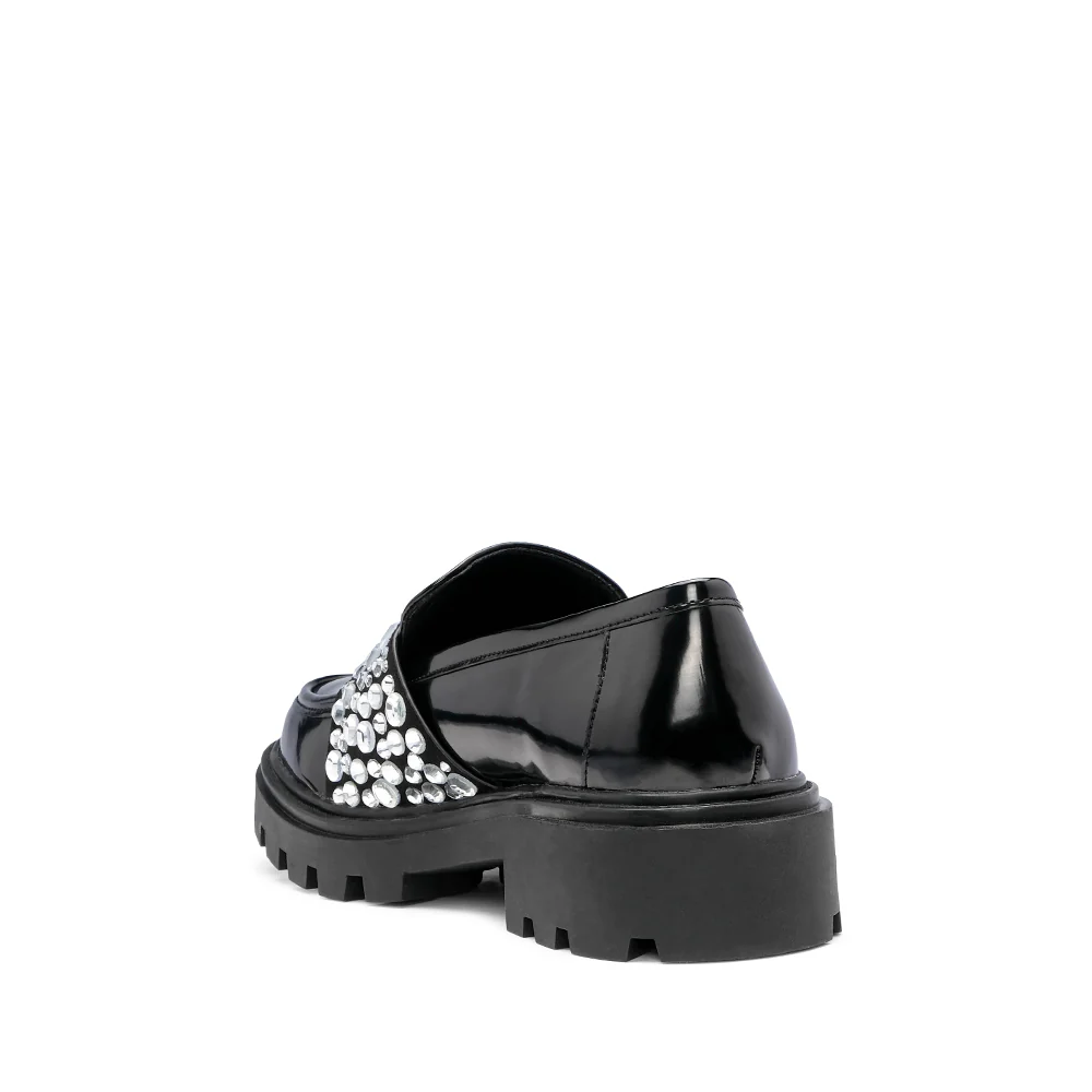 Sapato Mocassim Mulher Verniz Preto - Image 4