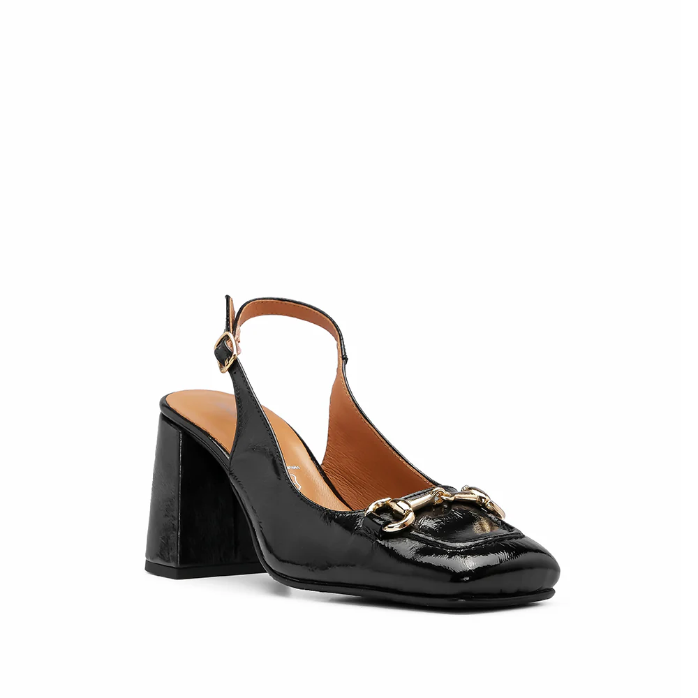 Sapato Salto Alto Mulher Verniz Preto - Image 3