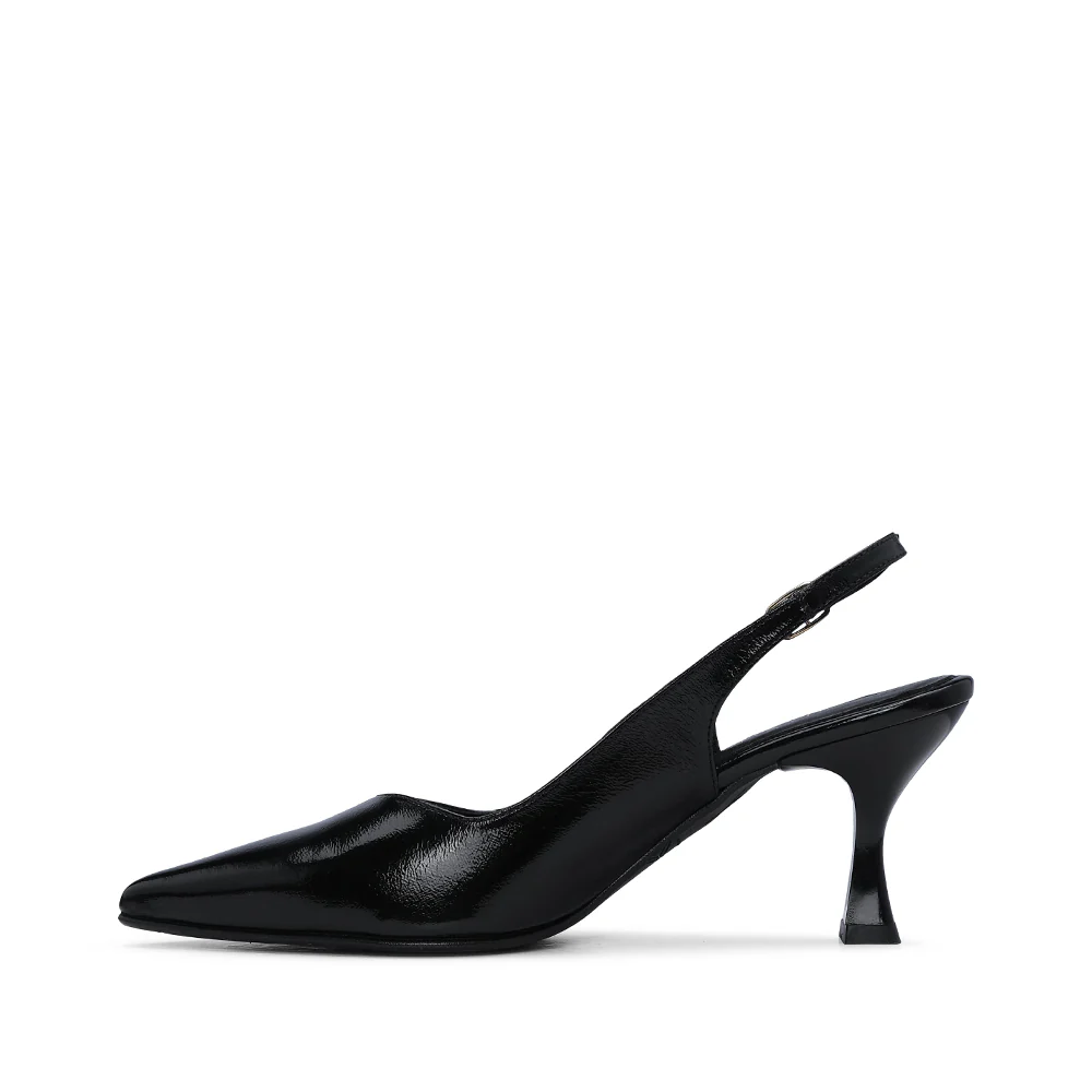 Sapato Salto Alto Mulher Verniz Preto - Image 2