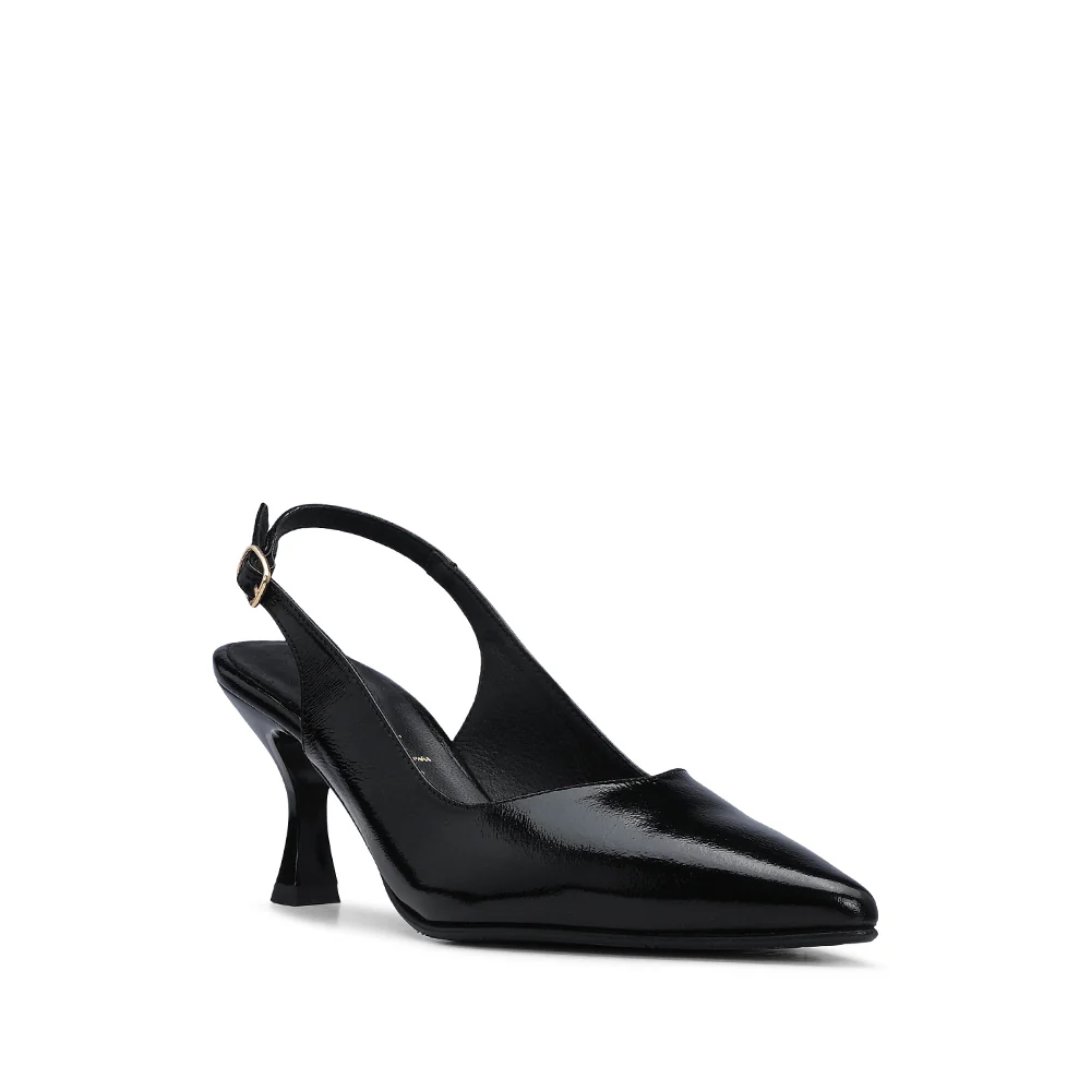 Sapato Salto Alto Mulher Verniz Preto - Image 3