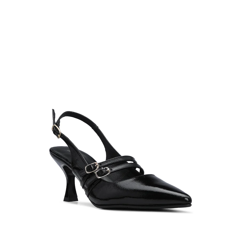 Sapato Salto Alto Mulher Verniz Preto - Image 3