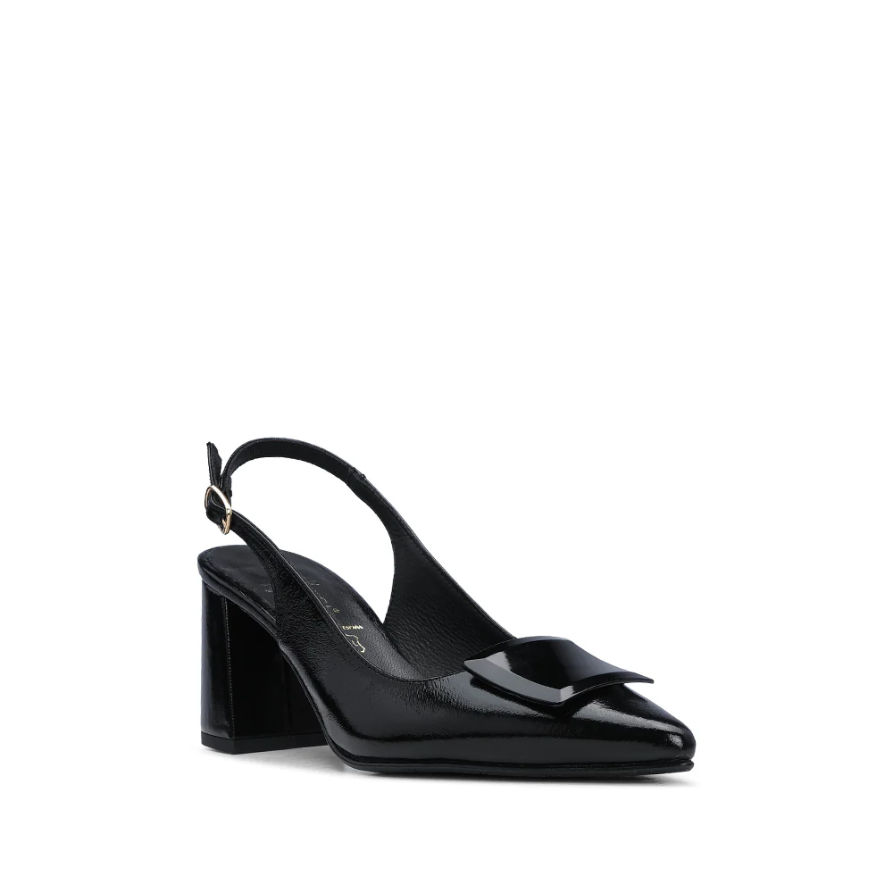 Sapato Salto Alto Mulher Verniz Preto - Image 3