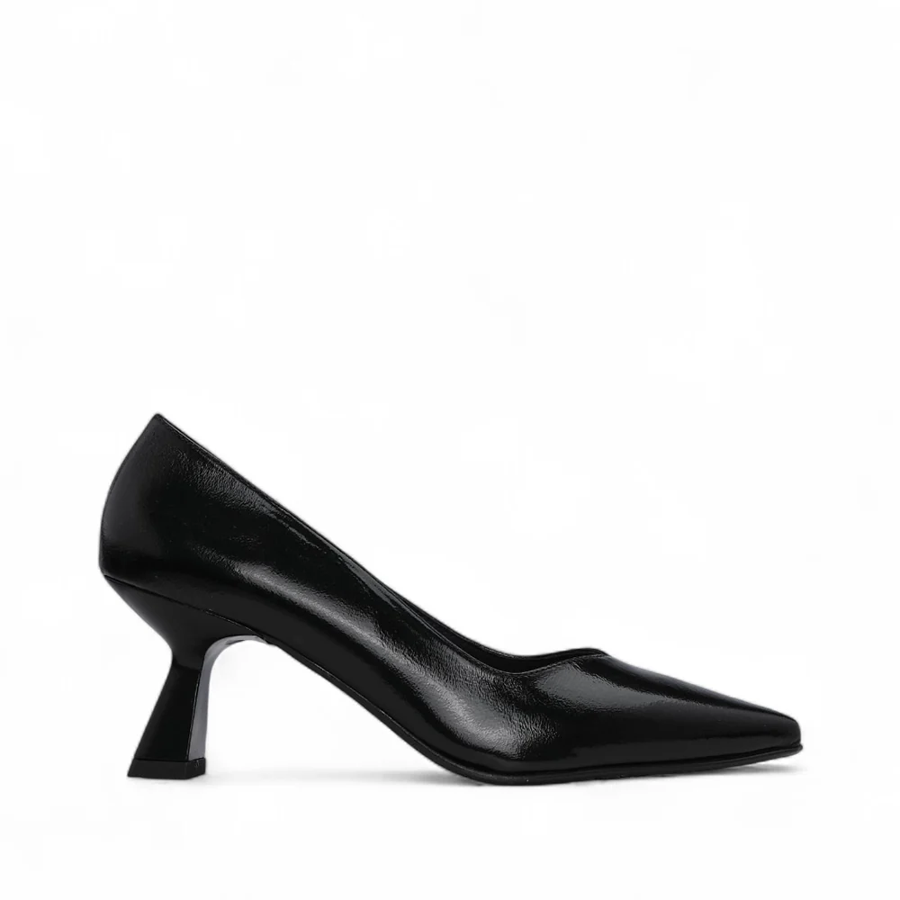 Sapato Salto Alto Mulher Verniz Preto