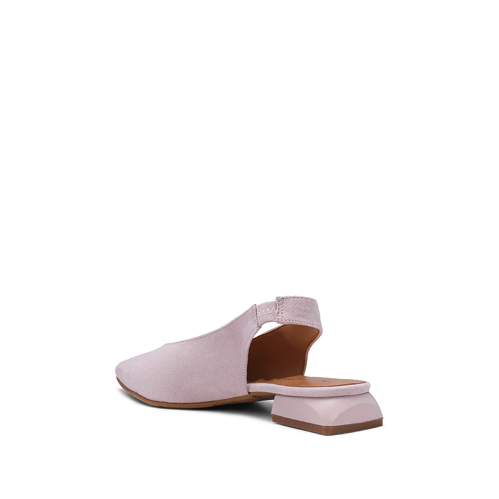 Sapato Slingback Mulher Camurça Nude - Image 4