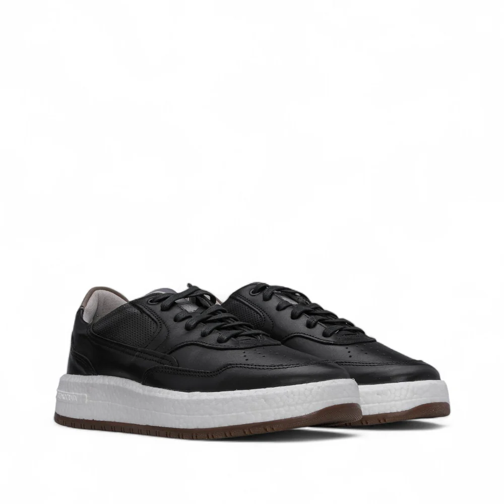 Sapatilha Casual Homem Pele Preto - Image 2