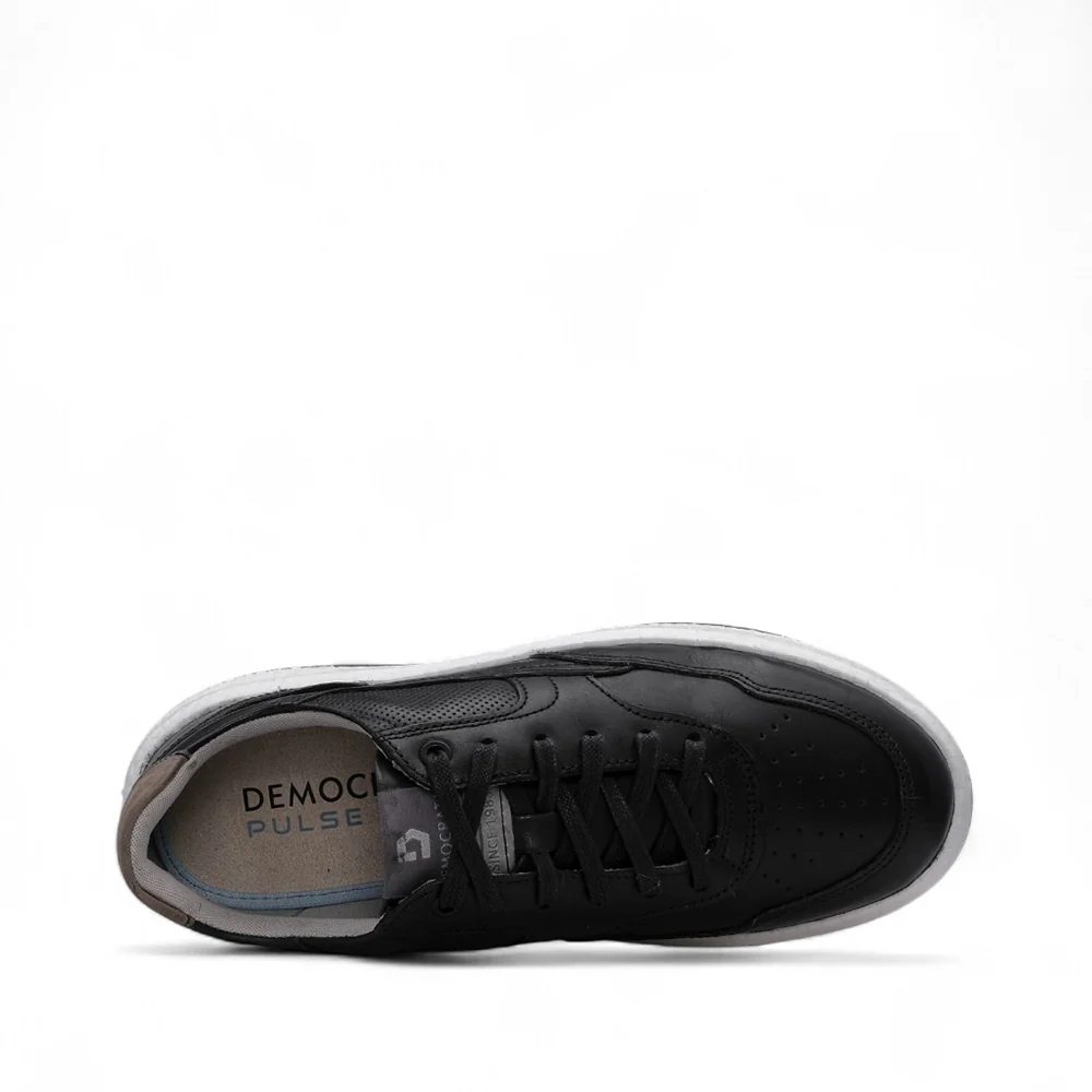 Sapatilha Casual Homem Pele Preto - Image 5