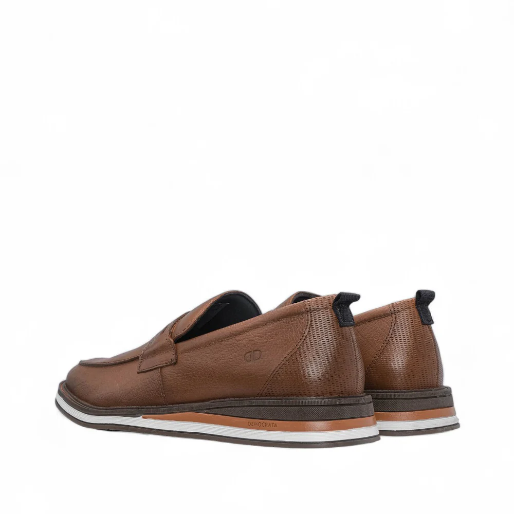 Sapato Casual Homem Pele Cognac - Image 3
