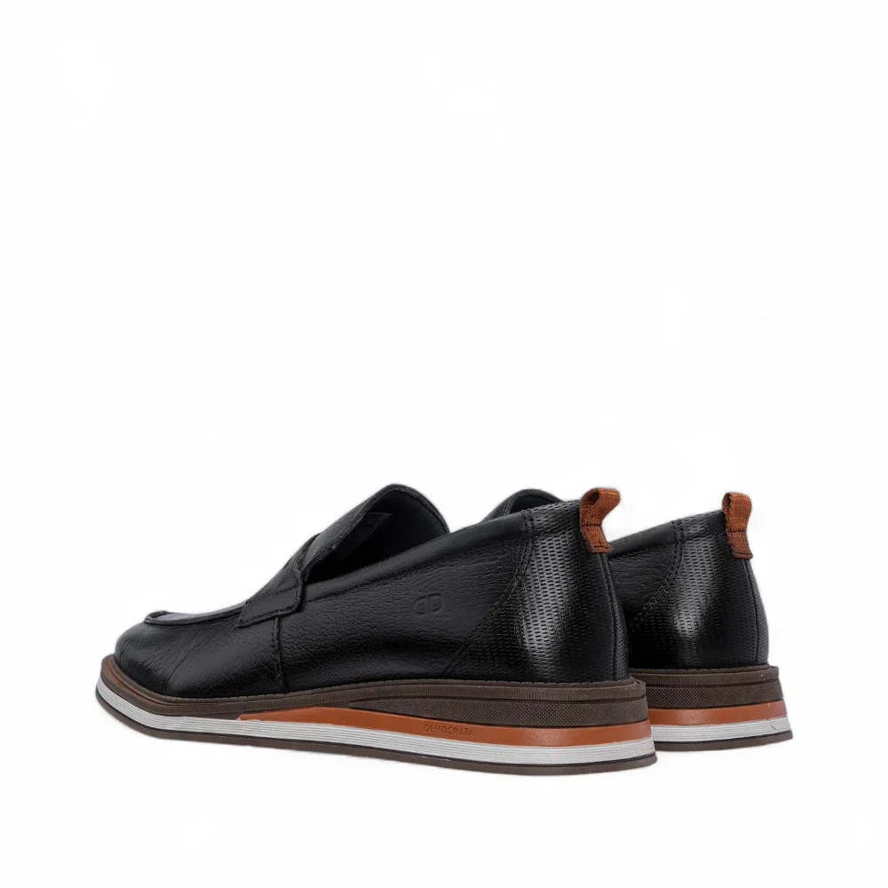 Sapato Casual Homem Pele Preto - Image 3