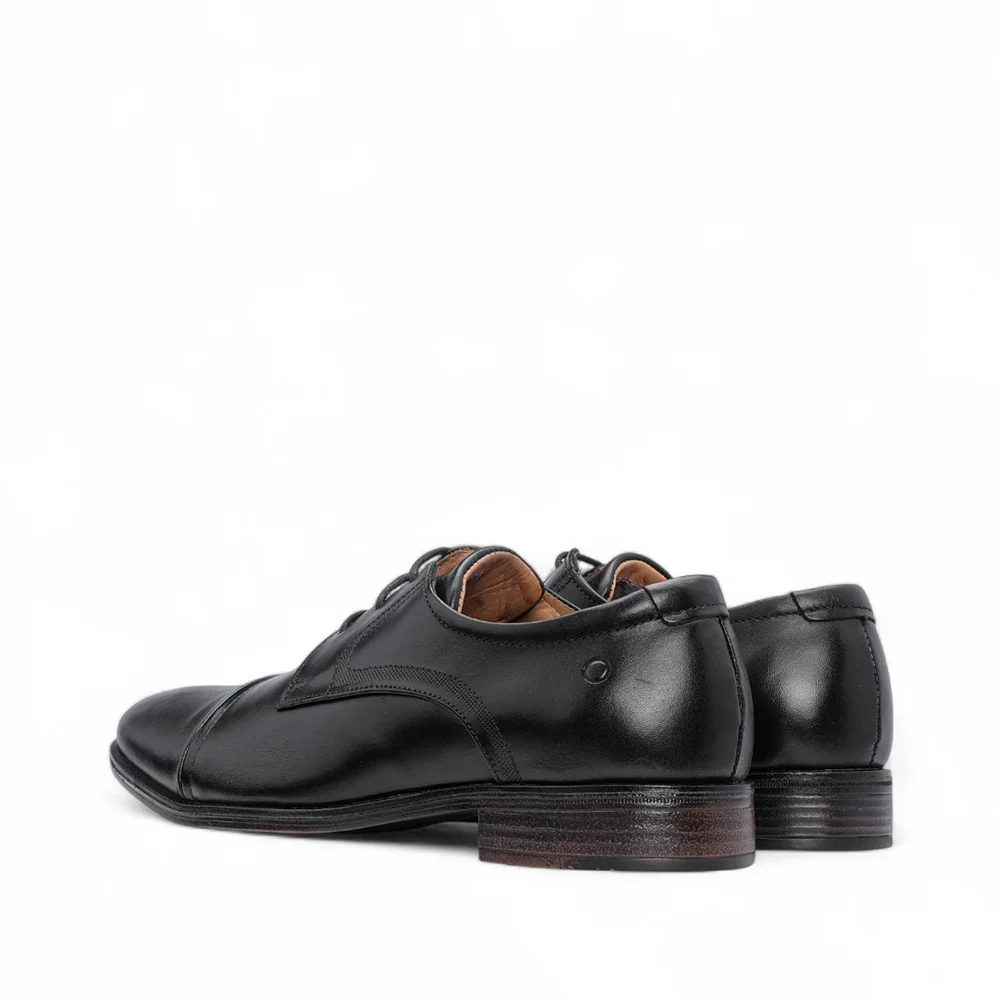 Sapato Clássico Homem Pele Preto - Image 3