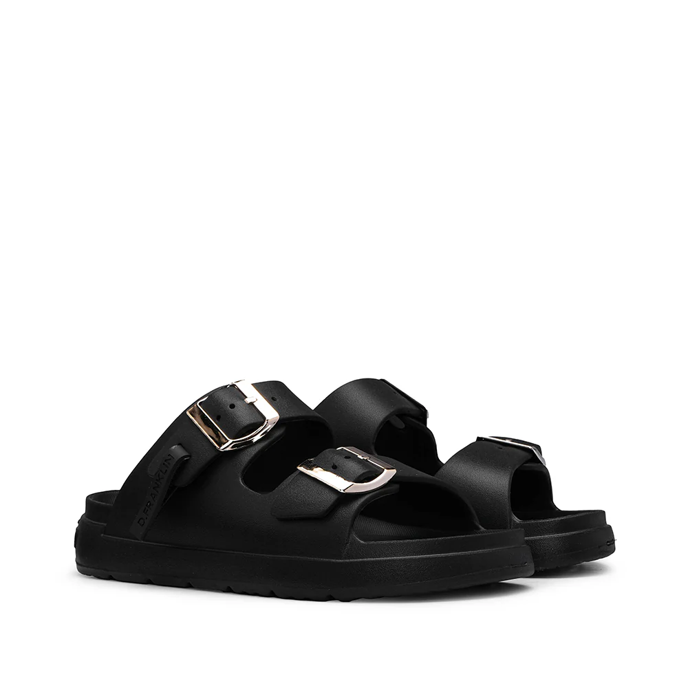 Chinelo Casual Mulher Preto - Image 2