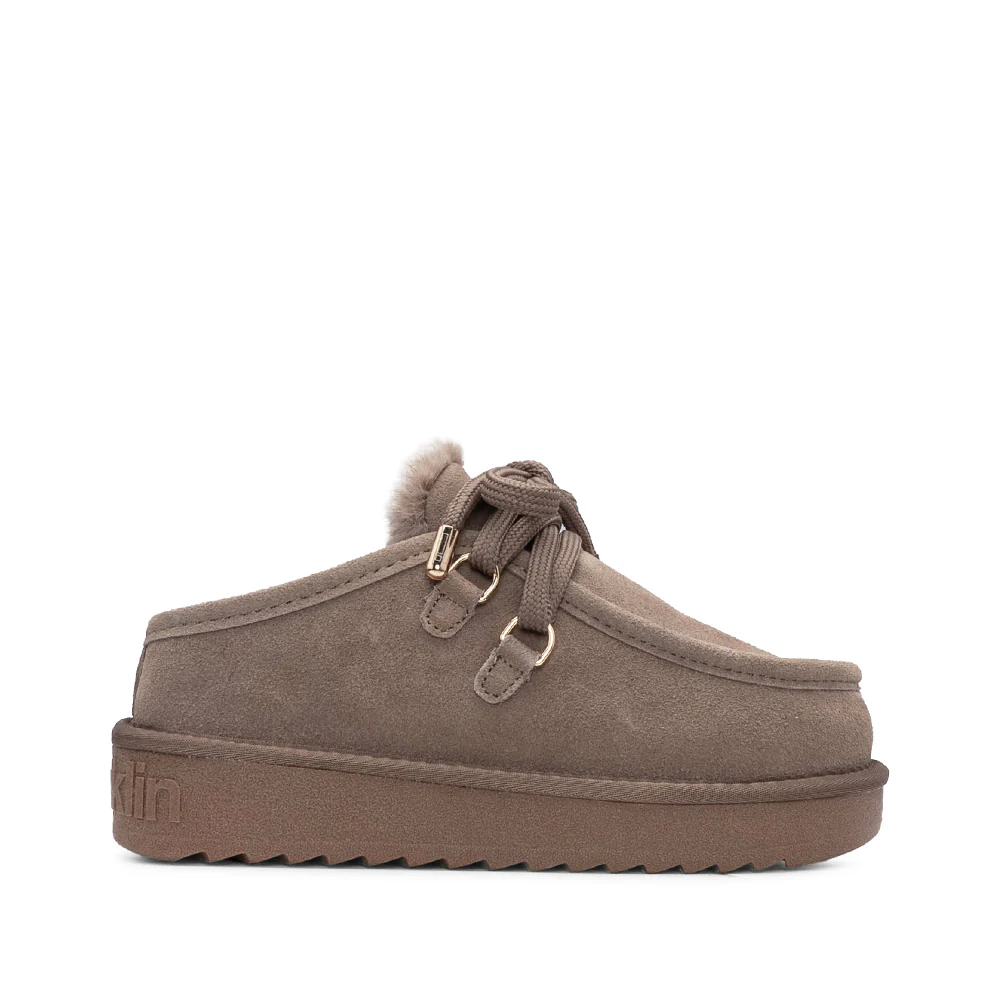 Soca Casual Mulher Camurça Taupe